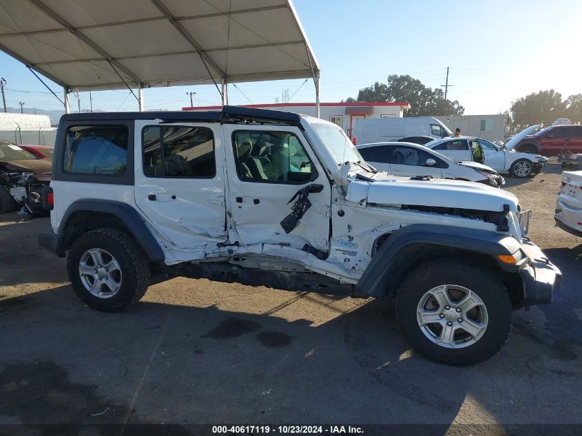 2018 Jeep Wrangler Unlimited Sport S 4X4 VIN: 1C4HJXDG8JW134740 Lot: 40617119