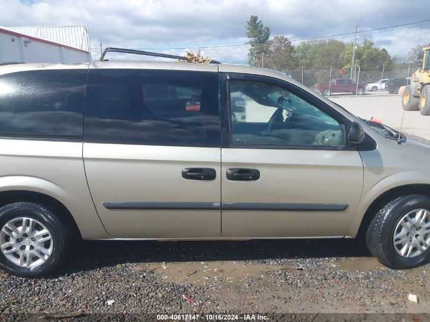 2006 Dodge Grand Caravan Se VIN: 1D4GP24R76B624778 Lot: 40617147