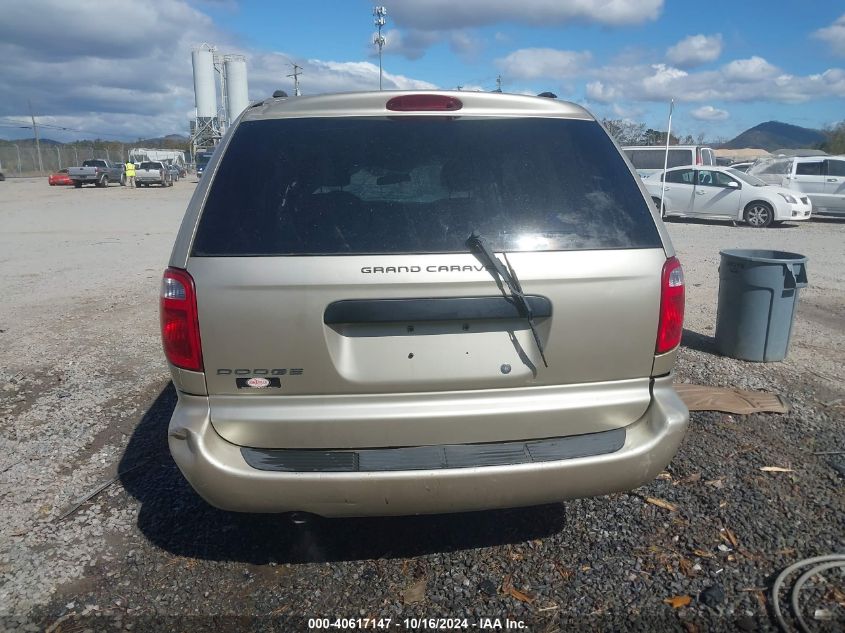 2006 Dodge Grand Caravan Se VIN: 1D4GP24R76B624778 Lot: 40617147