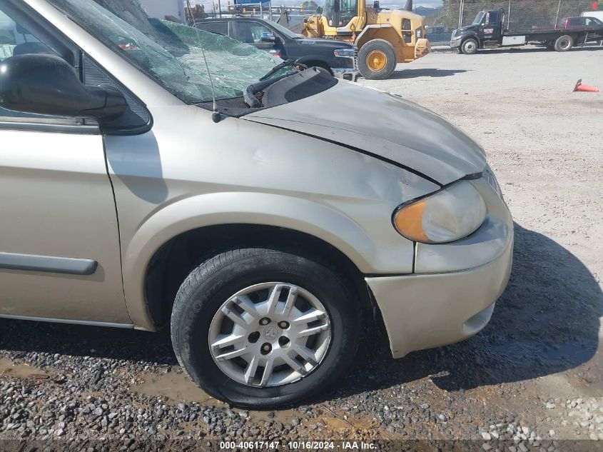 2006 Dodge Grand Caravan Se VIN: 1D4GP24R76B624778 Lot: 40617147