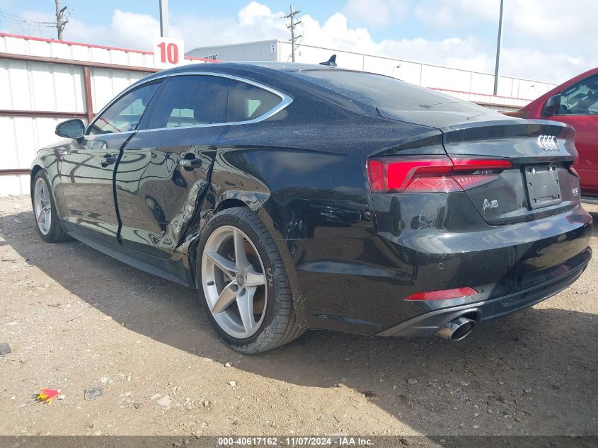 2018 Audi A5 2.0T Premium VIN: WAUENCF59JA136924 Lot: 40617162