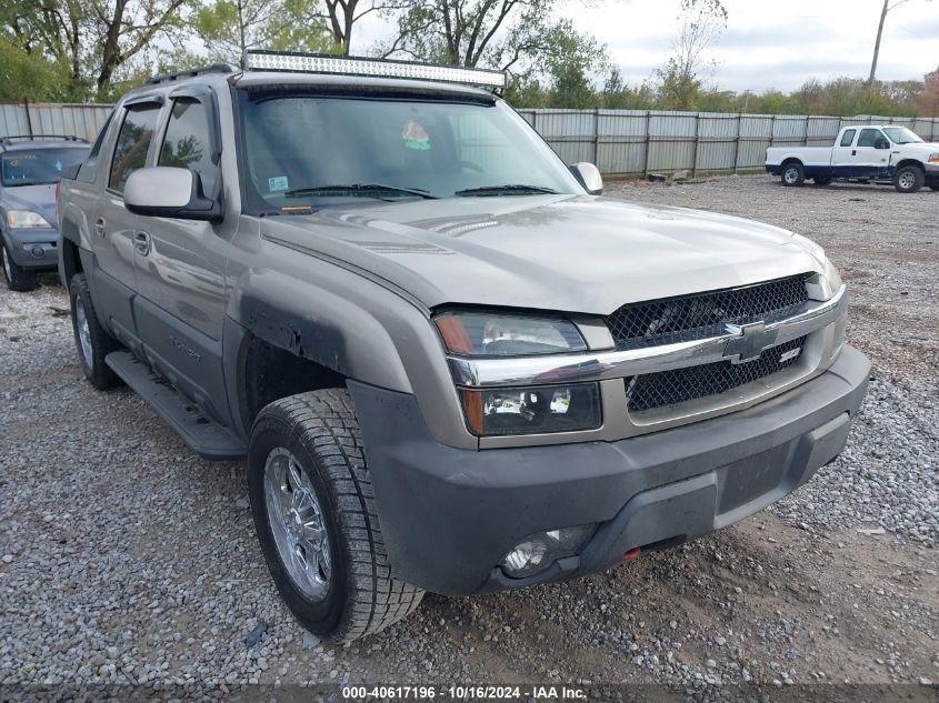 2003 Chevrolet Avalanche 1500 VIN: 3GNEK13T63G196805 Lot: 40617196