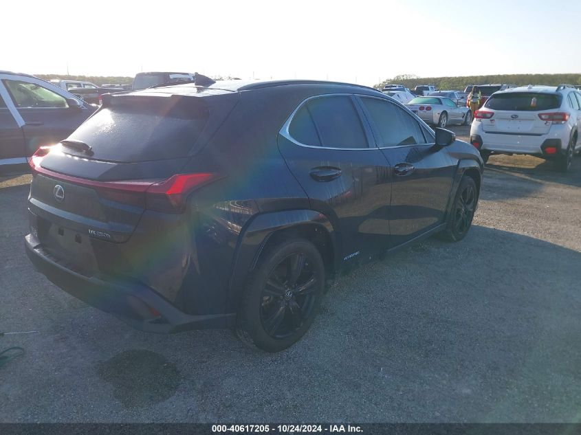 VIN JTHP9JBH6M2047667 2021 Lexus UX 250H no.4