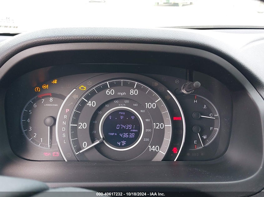 2015 HONDA CR-V EX-L - 5J6RM4H79FL002125