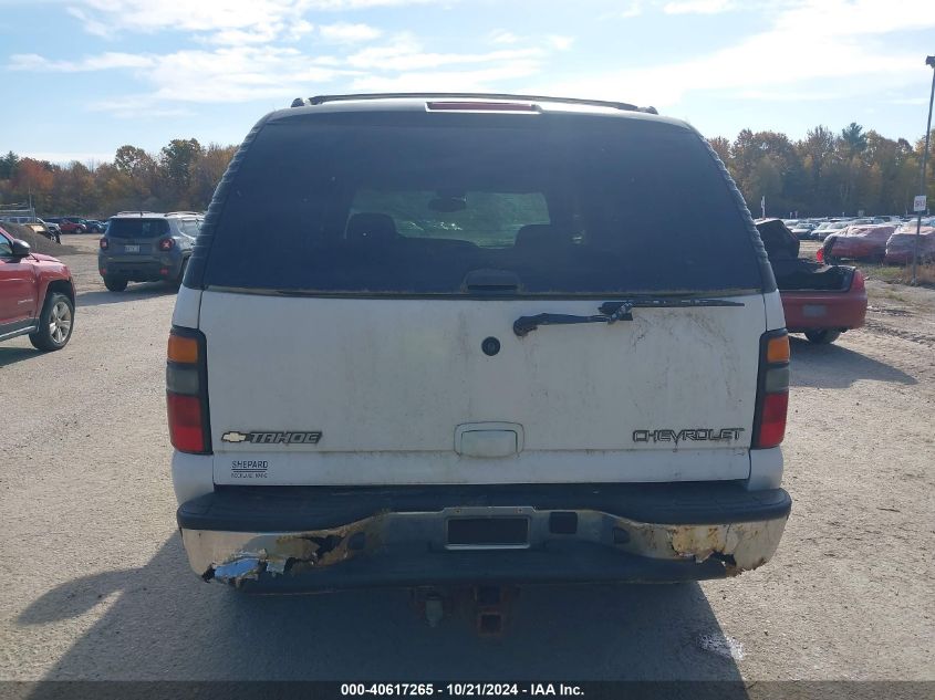 2005 Chevrolet Tahoe Lt VIN: 1GNEK13Z45R276398 Lot: 40617265