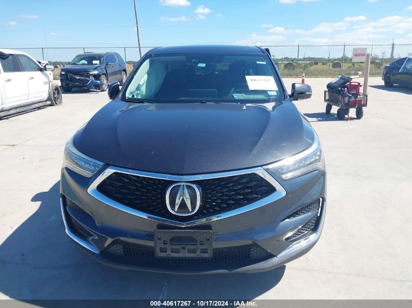 2019 Acura Rdx Standard VIN: 5J8TC1H36KL024976 Lot: 40617267