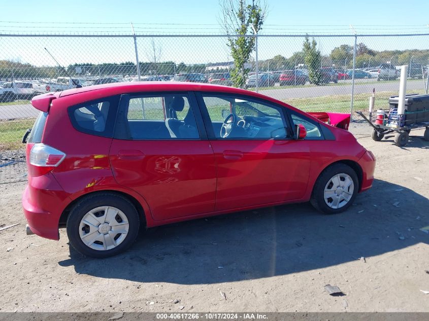 2013 Honda Fit VIN: JHMGE8G33DC020986 Lot: 40617266