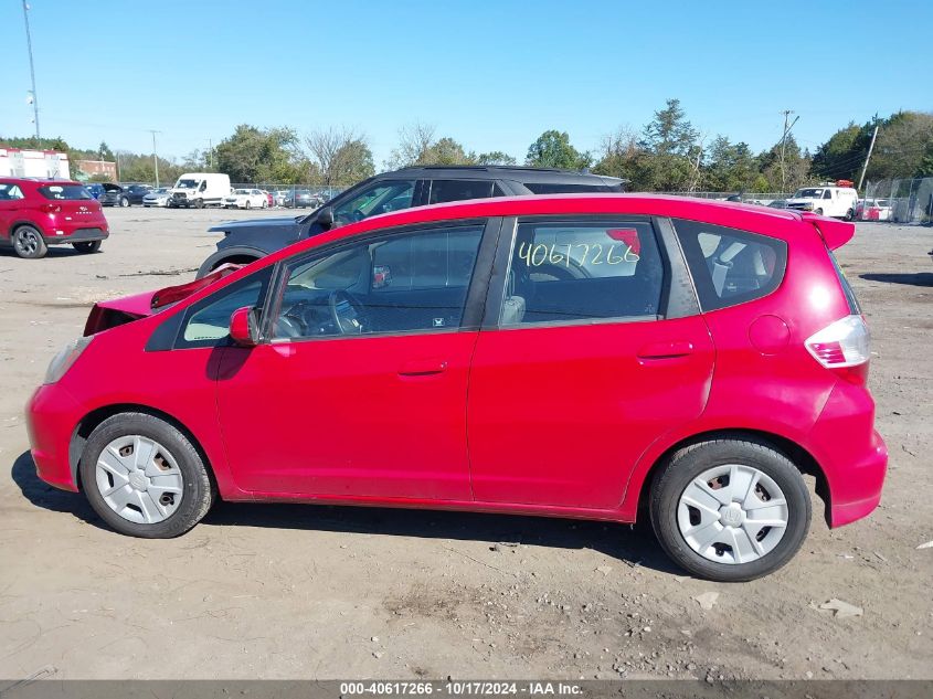 2013 Honda Fit VIN: JHMGE8G33DC020986 Lot: 40617266