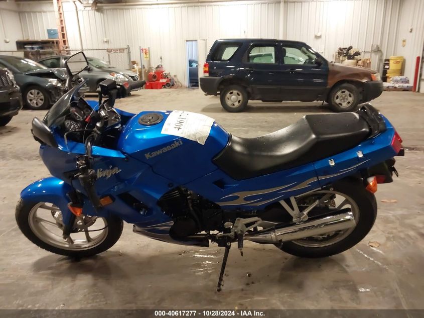 2007 Kawasaki Ex250 F VIN: JKAEXMF197DA42286 Lot: 40617277