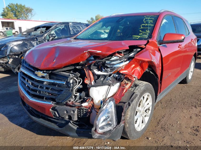 2020 Chevrolet Equinox Fwd Lt 1.5L Turbo VIN: 2GNAXKEV4L6106096 Lot: 40617279