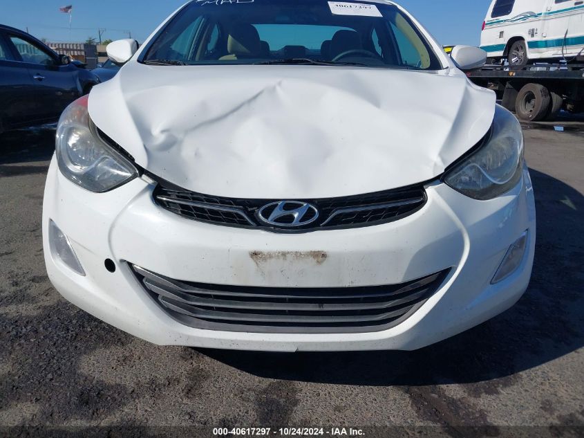 2013 Hyundai Elantra Limited VIN: 5NPDH4AE3DH380911 Lot: 40617297