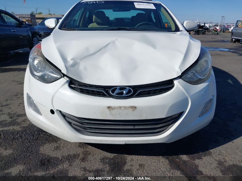 2013 Hyundai Elantra Limited VIN: 5NPDH4AE3DH380911 Lot: 40617297