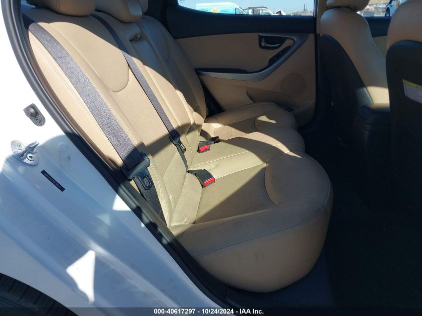 2013 Hyundai Elantra Limited VIN: 5NPDH4AE3DH380911 Lot: 40617297