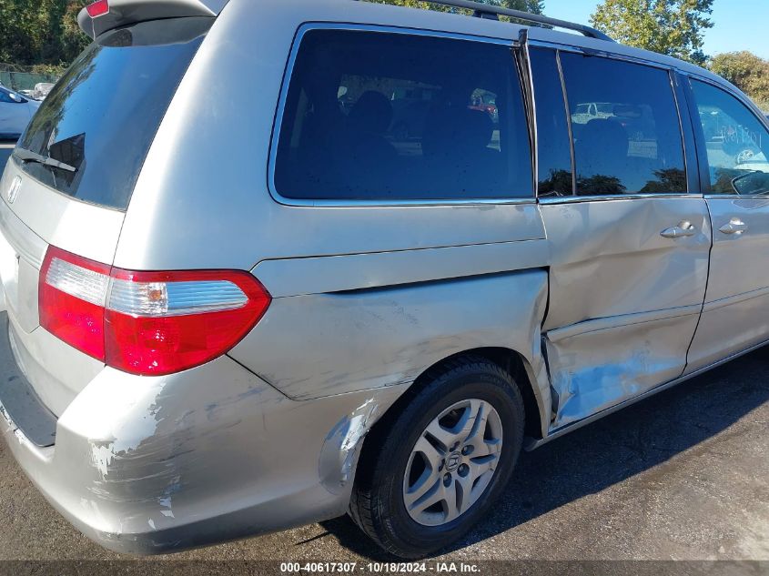 2006 Honda Odyssey Ex VIN: 5FNRL384X6B090744 Lot: 40617307