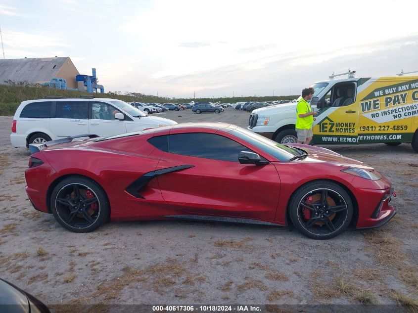 2022 Chevrolet Corvette Stingray Rwd 3Lt VIN: 1G1YC2D43N5114709 Lot: 40617306