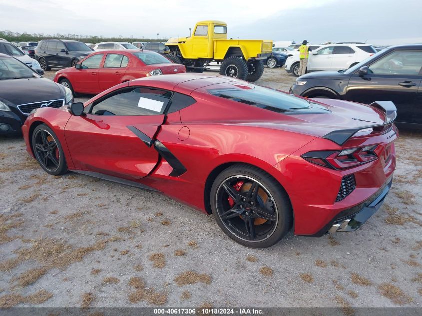 2022 Chevrolet Corvette Stingray Rwd 3Lt VIN: 1G1YC2D43N5114709 Lot: 40617306