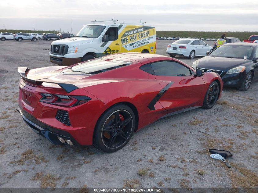 2022 Chevrolet Corvette Stingray Rwd 3Lt VIN: 1G1YC2D43N5114709 Lot: 40617306