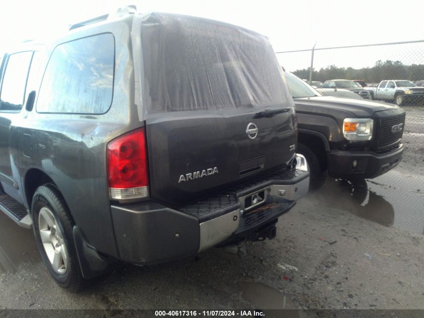 2006 Nissan Armada Se VIN: 5N1AA08A86N738540 Lot: 40617316