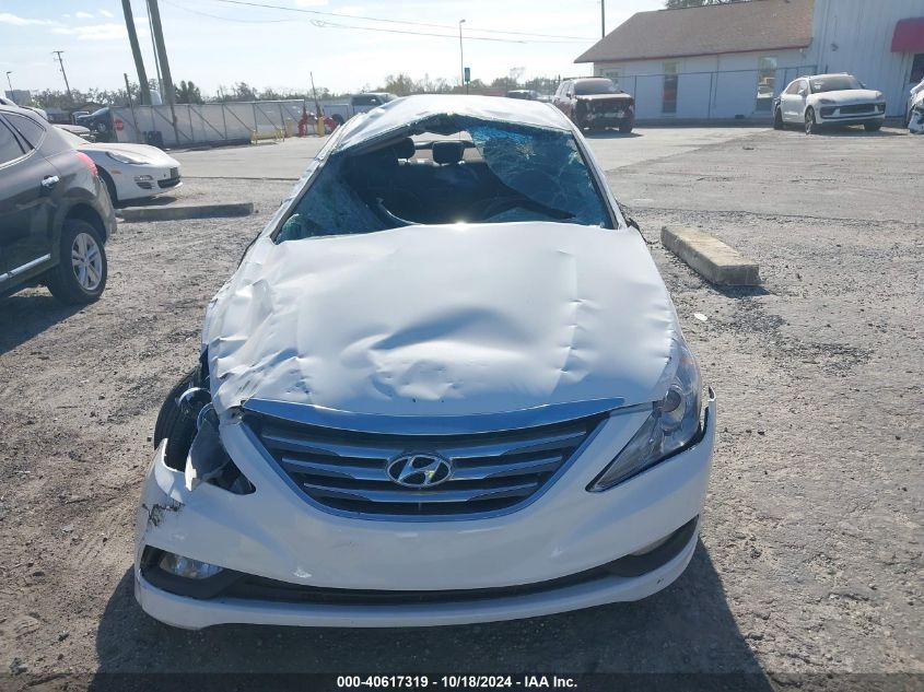 2014 Hyundai Sonata Se VIN: 5NPEC4AC6EH925258 Lot: 40617319