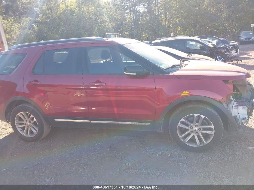 2017 Ford Explorer Xlt VIN: 1FM5K7D89HGA33330 Lot: 40617351