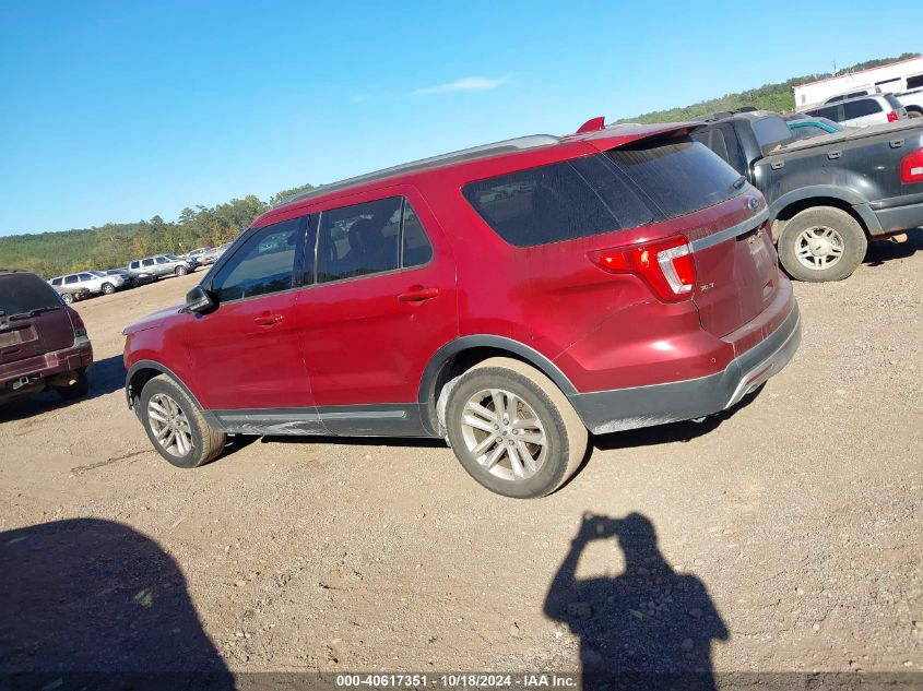 2017 Ford Explorer Xlt VIN: 1FM5K7D89HGA33330 Lot: 40617351