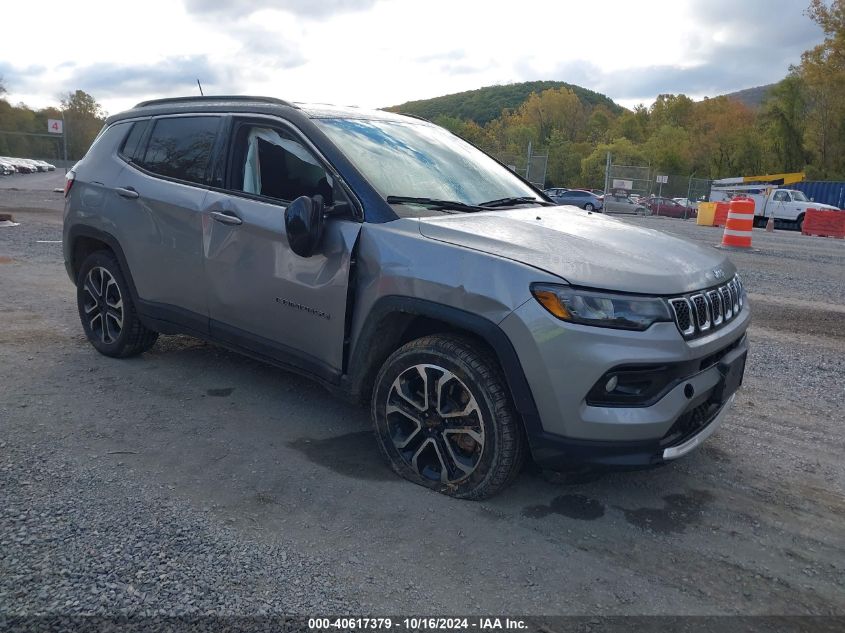 2024 Jeep Compass Limited 4X4 VIN: 3C4NJDCN4RT595551 Lot: 40617379