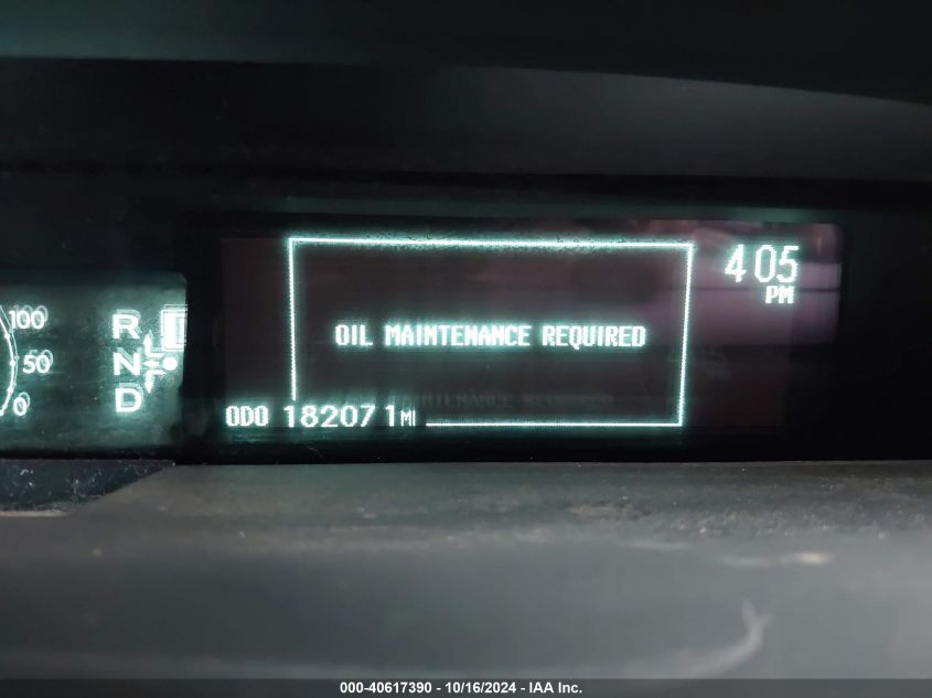 2010 Toyota Prius Iv VIN: JTDKN3DU3A0082140 Lot: 40617390