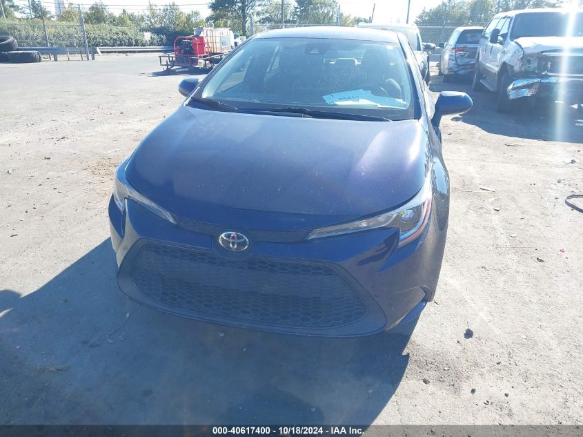 2021 Toyota Corolla Le VIN: JTDEPMAE6MJ180457 Lot: 40617400