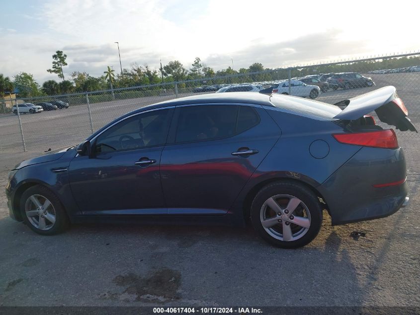 2015 Kia Optima Lx VIN: 5XXGM4A7XFG440157 Lot: 40617404