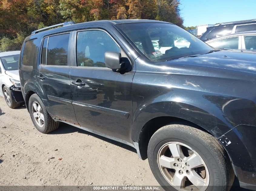 2011 Honda Pilot Ex-L VIN: 5FNYF4H77BB004464 Lot: 40617417