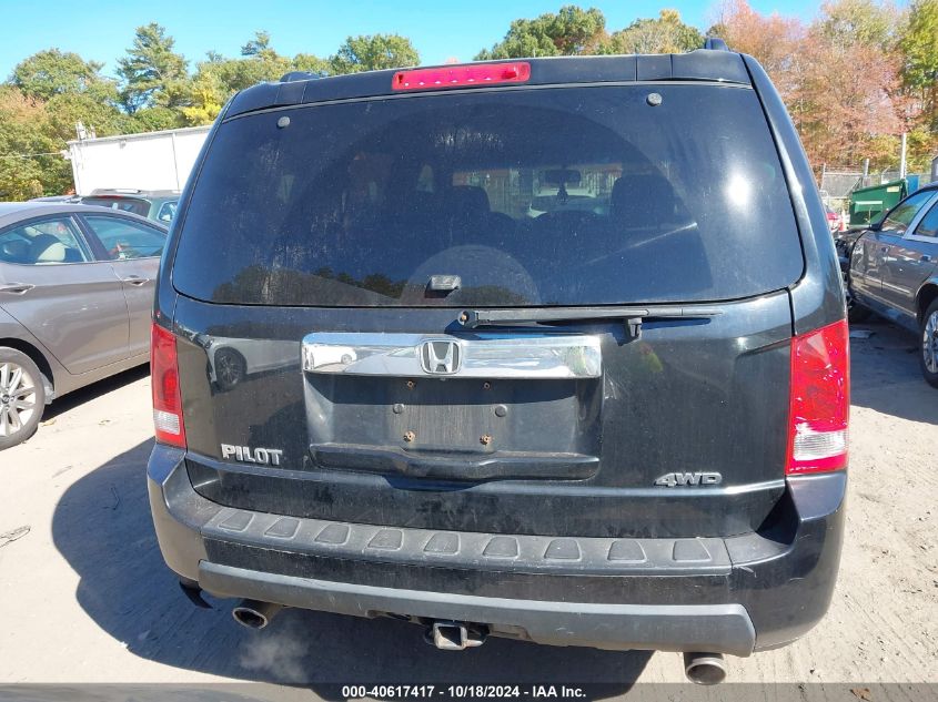 2011 Honda Pilot Ex-L VIN: 5FNYF4H77BB004464 Lot: 40617417