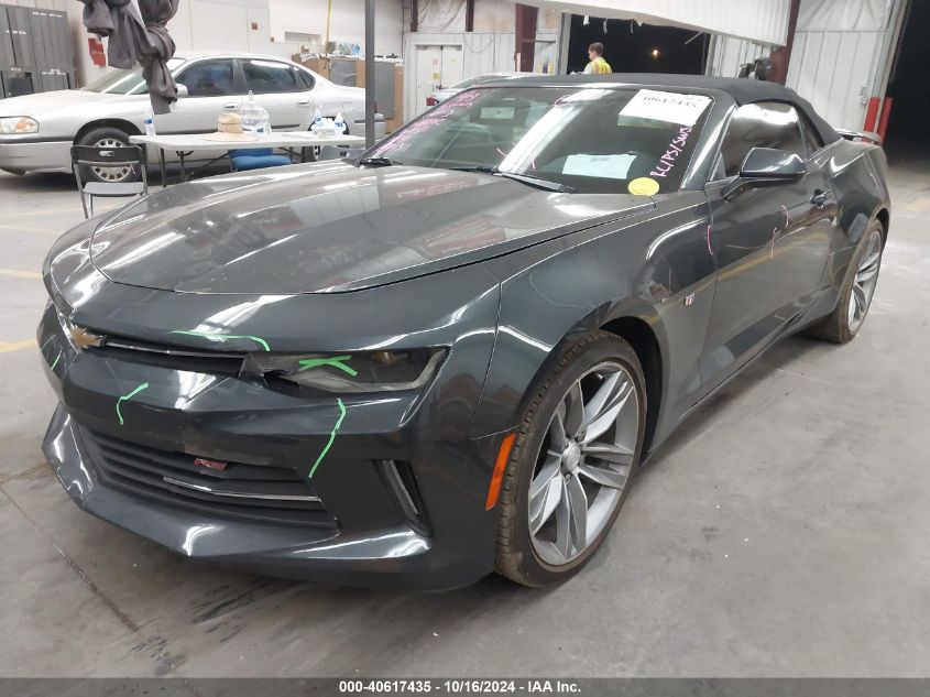 2017 Chevrolet Camaro Lt VIN: 1G1FB3DS9H0198342 Lot: 40617435