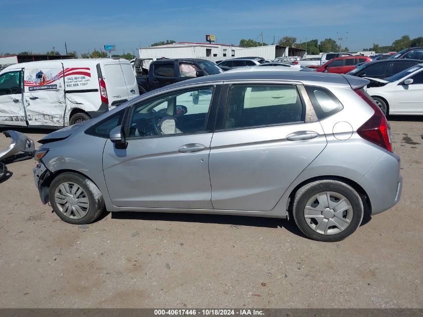 2016 Honda Fit Lx VIN: JHMGK5H56GS006078 Lot: 40617446