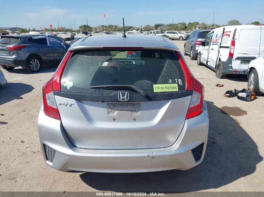 2016 Honda Fit Lx VIN: JHMGK5H56GS006078 Lot: 40617446