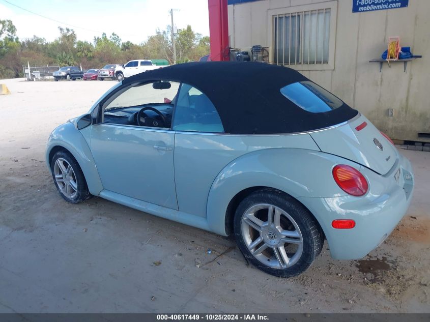 2004 Volkswagen New Beetle Gls 1.8T VIN: 3VWCD31Y94M314303 Lot: 40617449