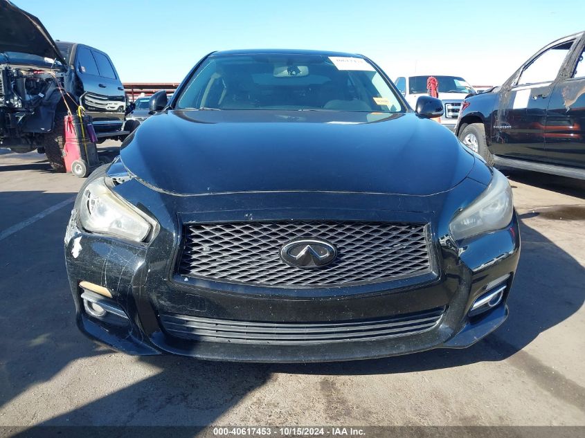 2014 Infiniti Q50 Premium VIN: JN1BV7AP2EM692487 Lot: 40617453