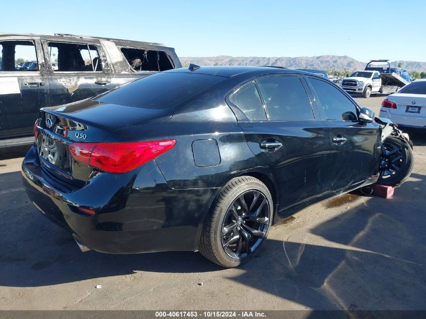 2014 Infiniti Q50 Premium VIN: JN1BV7AP2EM692487 Lot: 40617453