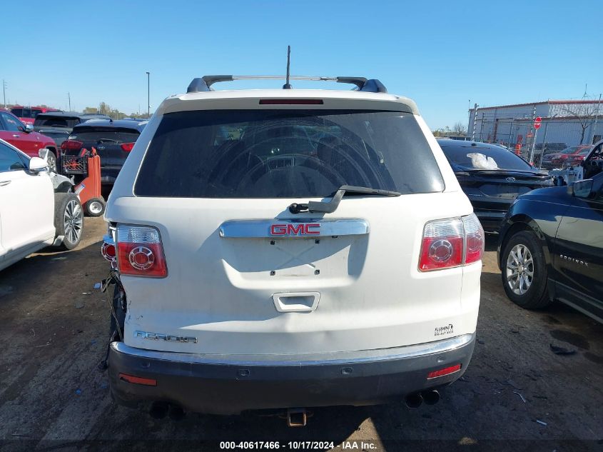 2010 GMC Acadia Sle VIN: 1GKLRLED6AJ155121 Lot: 40617466