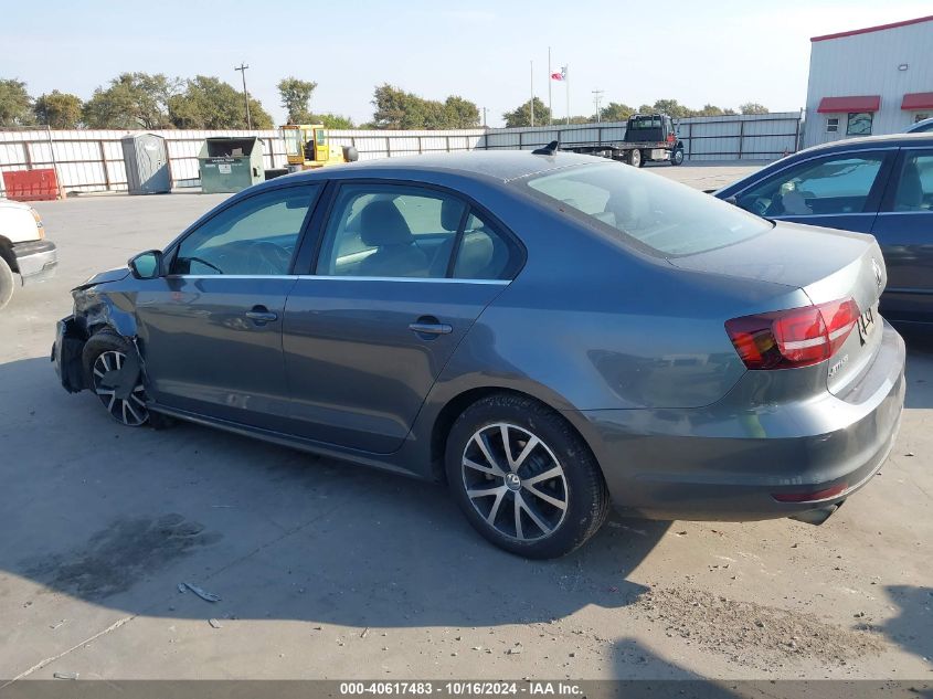 2018 Volkswagen Jetta 1.4T Se/1.4T Wolfsburg Edition VIN: 3VWDB7AJXJM260204 Lot: 40617483