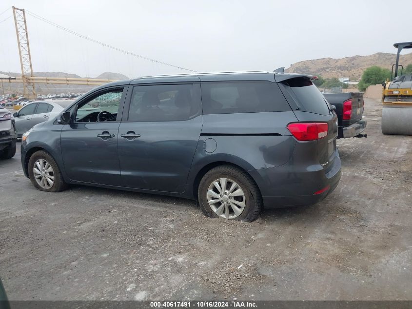 2016 Kia Sedona Lx VIN: KNDMB5C13G6088711 Lot: 40617491