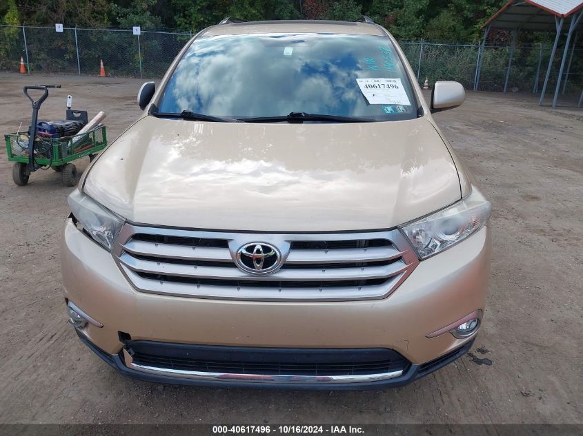 2011 Toyota Highlander Se V6 VIN: 5TDBK3EH0BS057639 Lot: 40617496