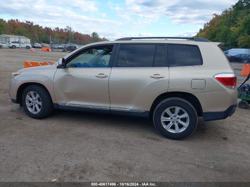 2011 Toyota Highlander Se V6 VIN: 5TDBK3EH0BS057639 Lot: 40617496