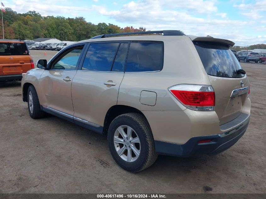 2011 Toyota Highlander Se V6 VIN: 5TDBK3EH0BS057639 Lot: 40617496