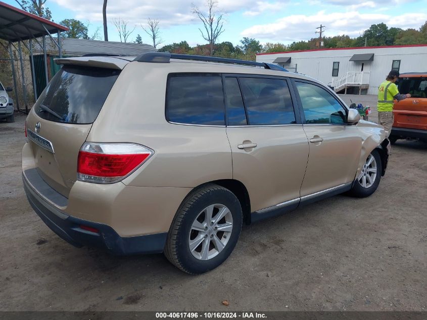 2011 Toyota Highlander Se V6 VIN: 5TDBK3EH0BS057639 Lot: 40617496