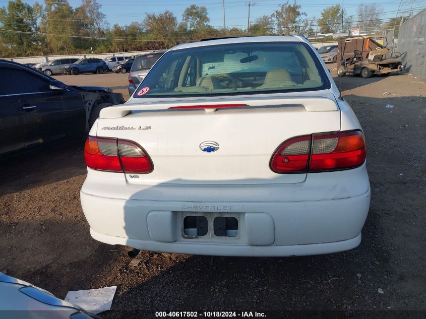 2002 Chevrolet Malibu Ls VIN: 1G1NE52JX2M668936 Lot: 40617502