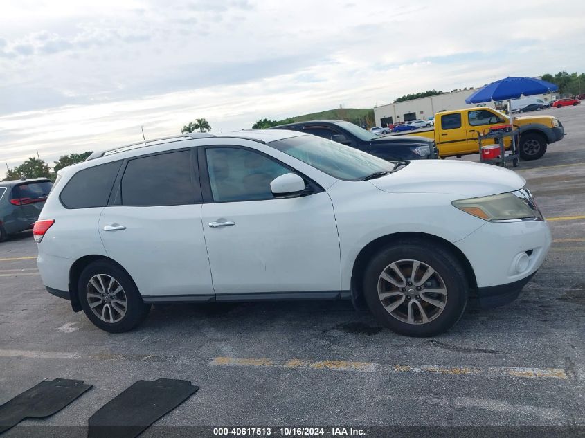 2016 Nissan Pathfinder S VIN: 5N1AR2MN9GC600452 Lot: 40617513