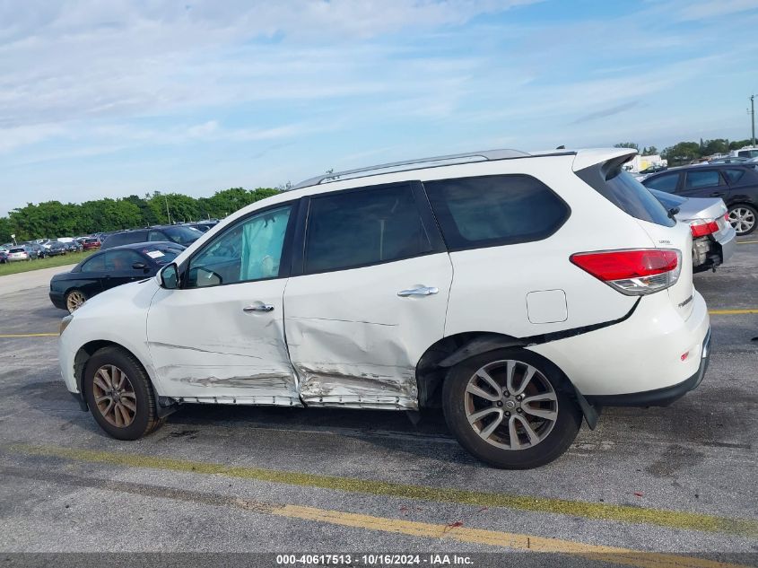 2016 Nissan Pathfinder S VIN: 5N1AR2MN9GC600452 Lot: 40617513