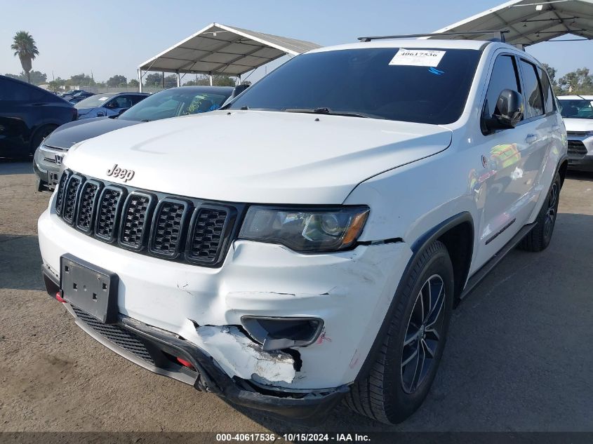 2017 Jeep Grand Cherokee Trailhawk 4X4 VIN: 1C4RJFLG4HC620232 Lot: 40617536