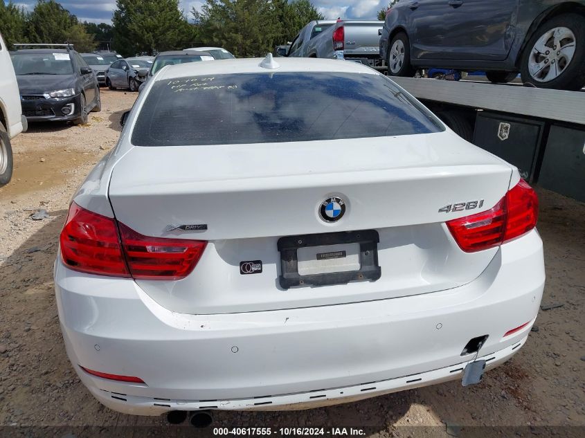 2015 BMW 428I xDrive VIN: WBA3N5C59FK198350 Lot: 40617555