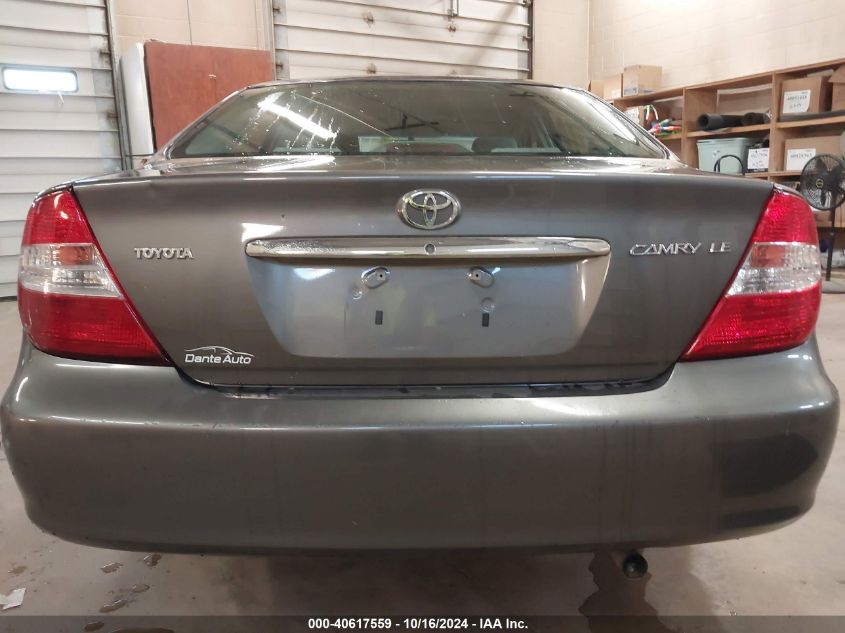 2003 Toyota Camry Le VIN: 4T1BE32K43U719027 Lot: 40617559